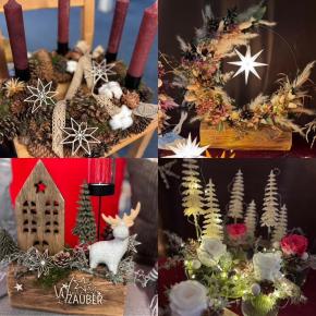 WEIHNACHTSZAUBER bei Katja’s Blumenwelt dieses Jahr mal anders